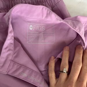 Figs Lavender Pink Set READ DESCRIPTION